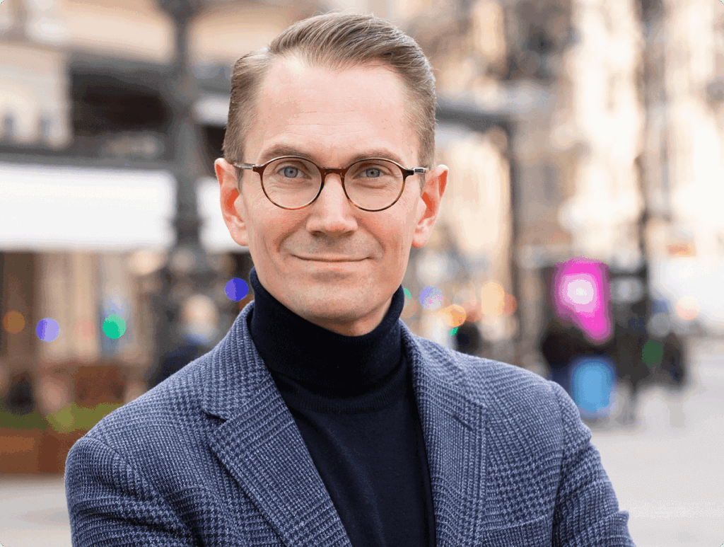 Mäklarsamfundets vd Oskar Öholm